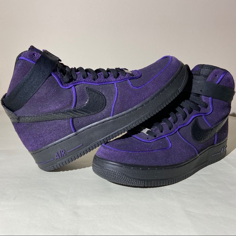 Nike Air Force 1 High ‘Black Court Purple’ - Mamba